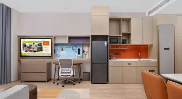 Люкс Deluxe Home2 Suites By Hilton Chizhou Shitai Guniujiang