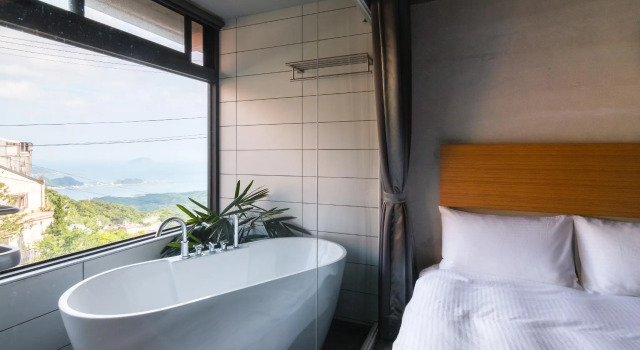 Четырёхместный номер Standard с видом на море Jiufen The Ore Easy Stay