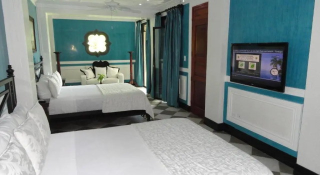 Двухместный номер Deluxe с видом на море Hotel Villa Caletas