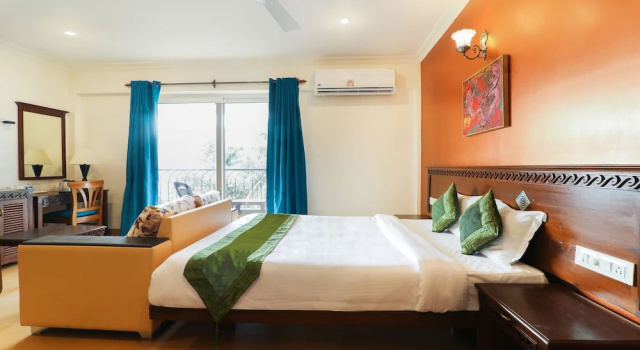Номер Deluxe с балконом Treebo Dona Eliza, 700 Meters From Calangute Beach