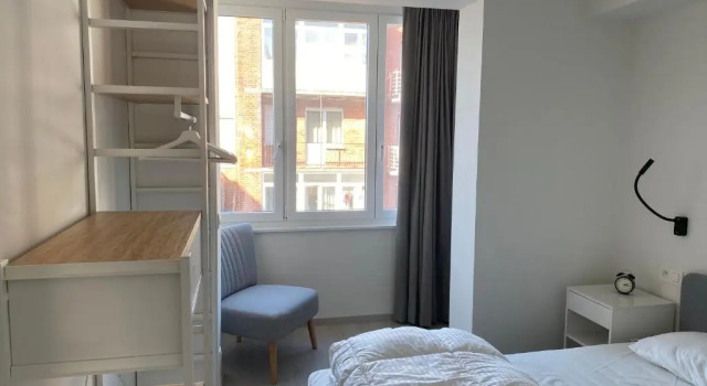 Апартаменты Ruim en lichtrijk appartement op 100m van zee te Koksijde