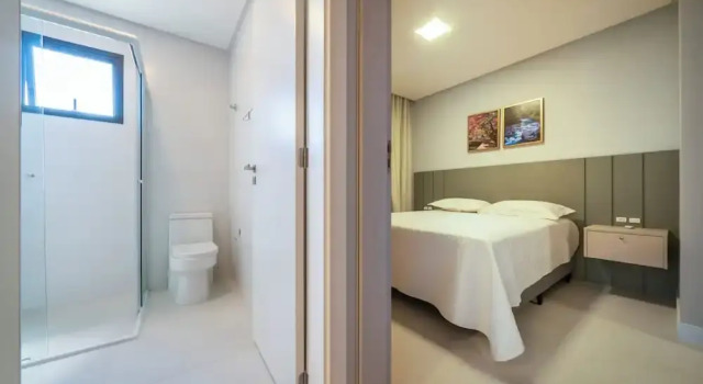 Апартаменты Comfort с балконом и с видом на горы Sunny Flats 303 - Piscina Bombinhas