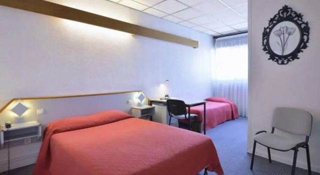 Трёхместный номер Standard с красивым видом из окна Hotel Chantafred