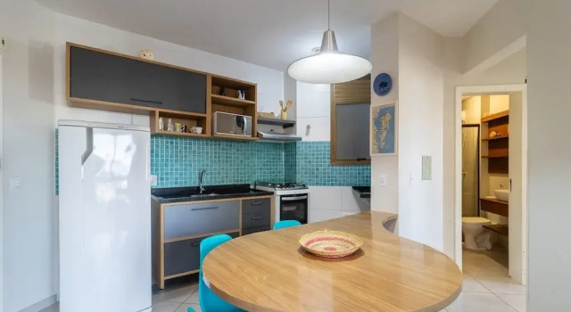 Apt With sea View Balcony in Floripa Gvm133, Забронировать Апартаменты/квартира Апартаменты Флорианополиса, рядом с Пляж Ponta das Canas Beach, Апартаменты/квартира