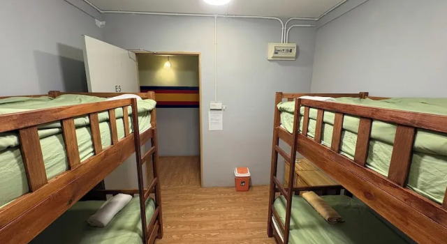 Кровать в общем номере OYO 91278 5minutes Lodge
