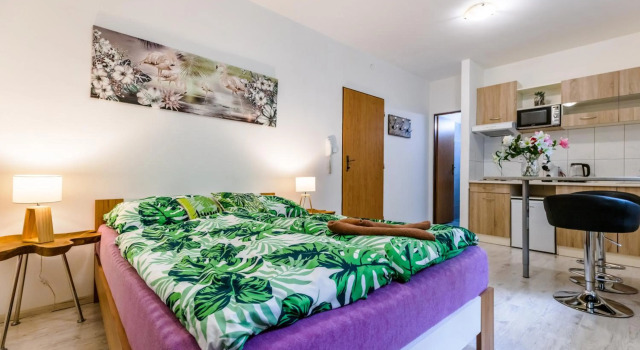 APARTIA Křenová, Brno-center, Prenota Appartamento Hotel a Moravia meridionale con parcheggio, Parcheggio