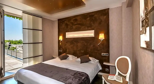 Номер Superior Logis Hôtel Restaurant Gilles Moreau Laguiole