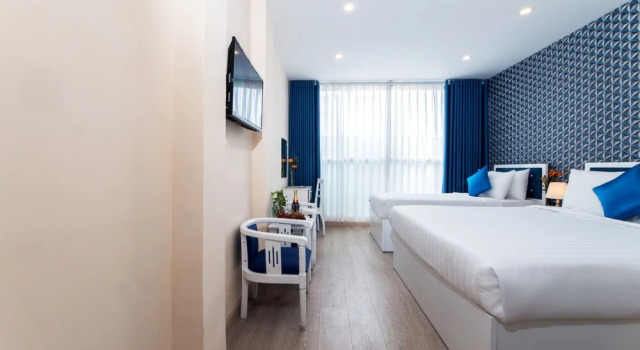 Двухместный номер Deluxe с видом на город Senses Central Hotel