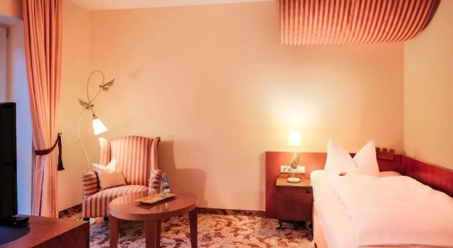 Одноместный номер Standard Hotel Burgblick, bei Burghausen