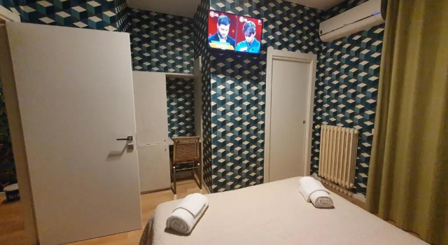 Standard- dobbelt værelse med haveudsigt B&B 1951