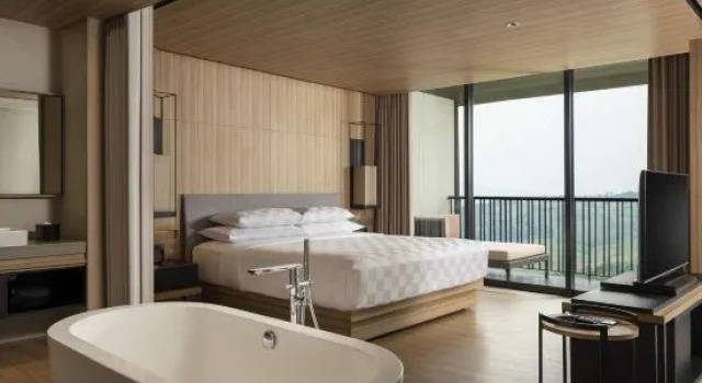 Junior suite con vista sulle montagne Royal Tulip Gunung Geulis Resort and Golf