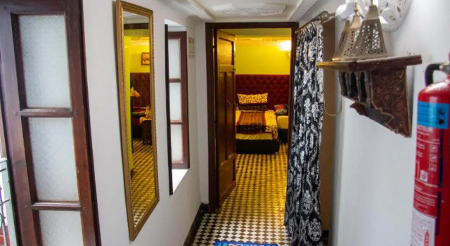 Standaard Driepersoonskamer uitzicht op de stad Riad Baba