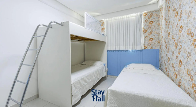 Apart Luxo-3QTS-Cond Beach Class-Beira-Mar-SH013, Varaa Hotelli Ipojuca Pernambuco