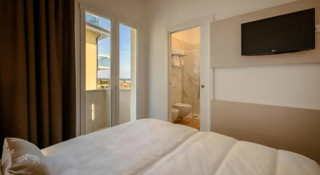 Двухместный номер Deluxe с частичным видом на море Hotel Delfino