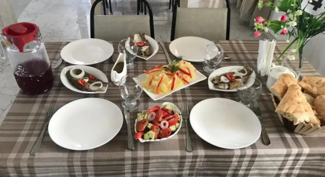 Семейный номер Standard с частичным видом на море Hotel Anna Ureki