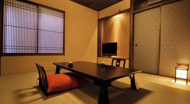 Номер Kutsurogi no ma Souun Houjyou with Private Hot Spring (Futon Bed) Hakone Onsen Ryokan Yaeikan