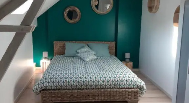 Maison avec jardin, près plages du débarquement, table ping pong, à 800 m d' Omaha beach adaptée jeunes enfants, Κράτηση Ξενοδοχείο Normandy Landing Beaches Lower Normandy