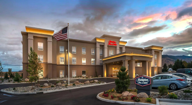 Кровать в общем номере Hampton Inn & Suites - Reno West, NV