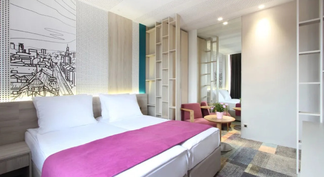 Двухместный номер Standard с видом на город Hotel Cosmopolit