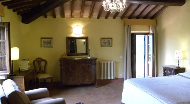 Люкс с балконом Torraccia di Chiusi Agriturismo Relais