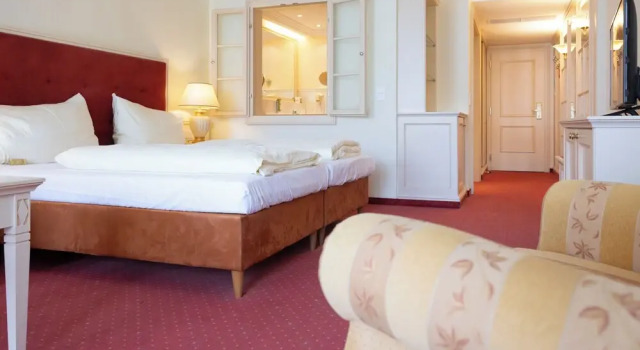 Двухместный номер Deluxe с видом на сад Parkhotel