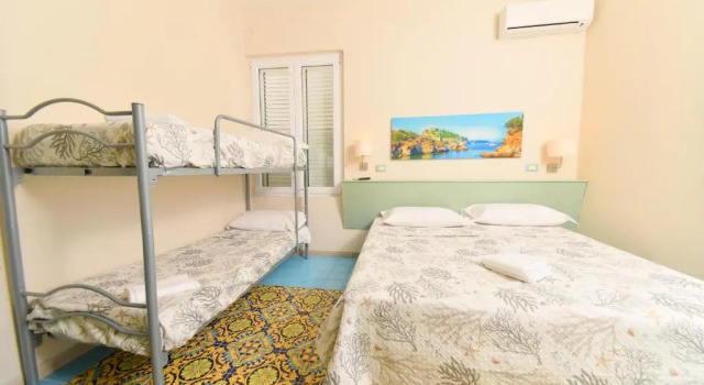 Четырёхместный номер Standard Albergo Atlantic