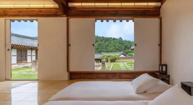 Двухместный номер Standard с видом на внутренний двор Rakkojae Hahoe Hanok Hotel