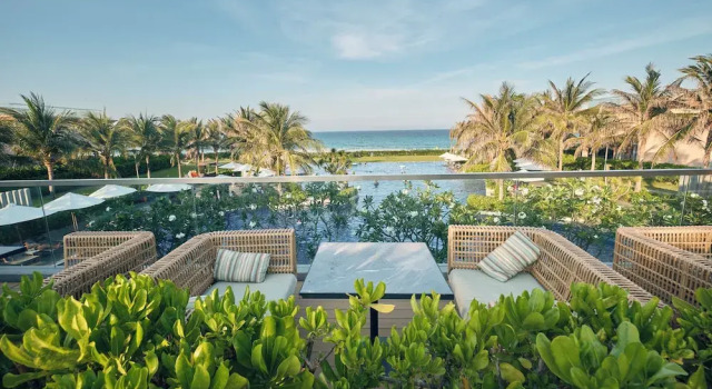 Ocean Sun Pool Villas Resort Cam Ranh, Забронировать Курортный отель Камрань Кханьхоа, рядом с Пляж Бай Зай