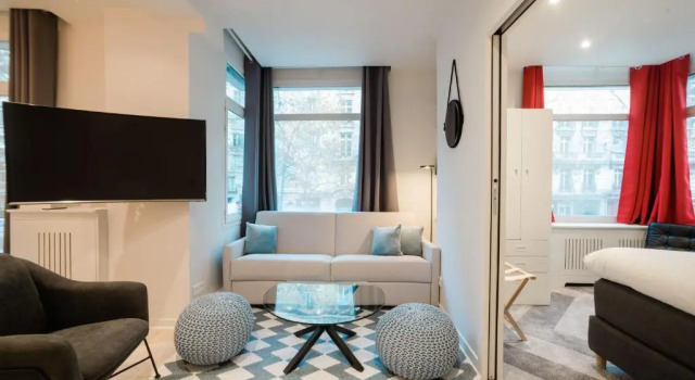 SUITE COCTEAU : au cœur de la Rive Gauche, neuf, design, 2/4/6 personnes, Забронировать Апартаменты/квартира Париж Иль-де-Франс, рядом с Станция метро Solférino