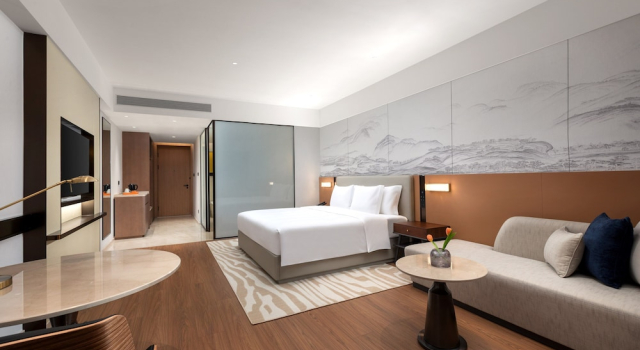 Двухместный номер Standard Crowne Plaza Xiangyang Fuchun Lakeside