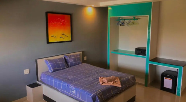 Двухместный номер Deluxe с видом на море Mui Ne Hills Budget Hotel