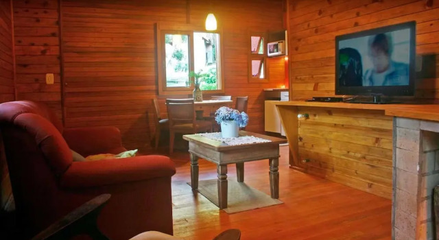 Шале с балконом Chalets do Vale