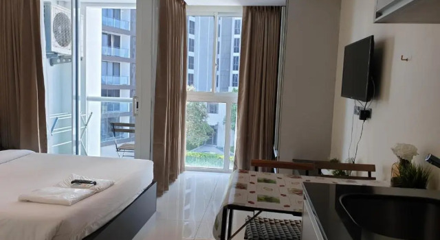 Двухместная студия Deluxe Serenity Condo Wongamat by Patsamon