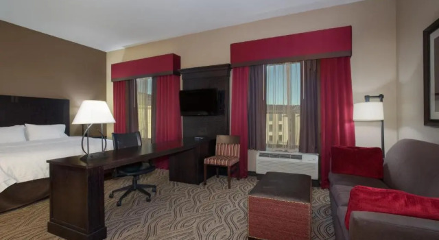 Студия Hampton Inn & Suites by Hilton Mulvane at Kansas Star Casino