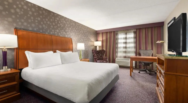 Двухместный люкс c 1 комнатой Hilton Garden Inn Springfield, MA