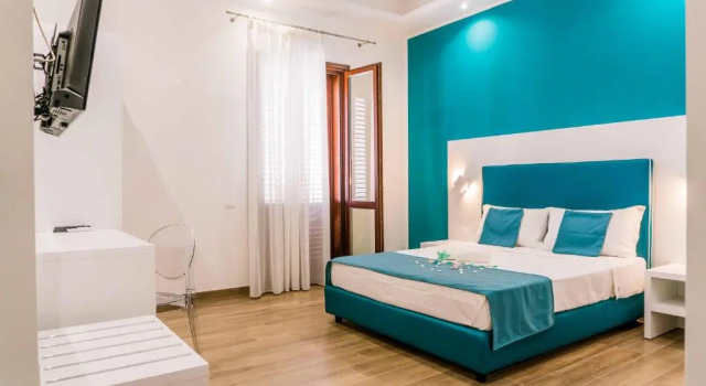 Двухместный номер Deluxe с балконом B&B Le Tartarughe