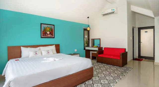 Двухместный номер Deluxe с балконом HAI DAO HOI AN VILLA