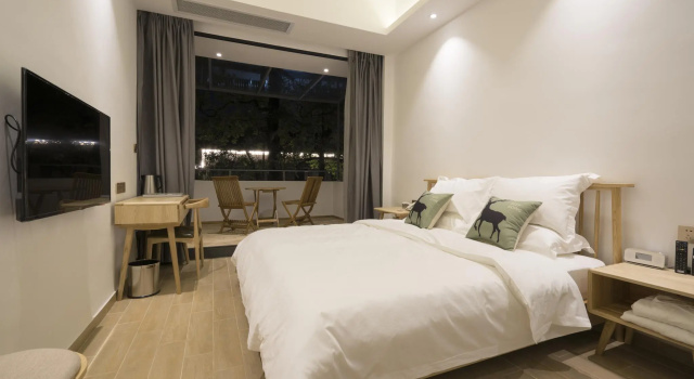 Двухместный номер Standard с видом на сад Chaozhou Sunshine Boutique Hotel