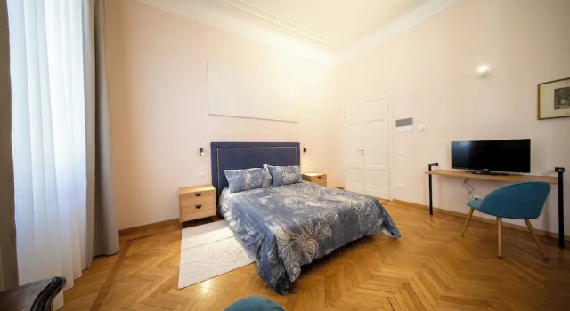 Номер Deluxe с балконом и с видом на город Five Suites Mantellate 9