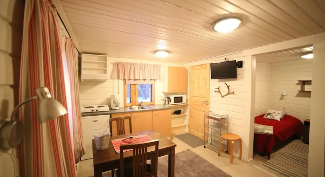 Номер Standard с балконом Holiday Village Nuorgamin Lomakeskus