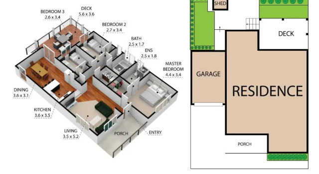 Коттедж с 3 комнатами Yarra Gables