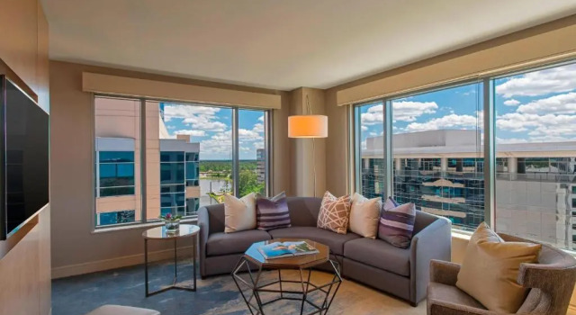 Двухместный люкс Executive c 1 комнатой The Westin at The Woodlands