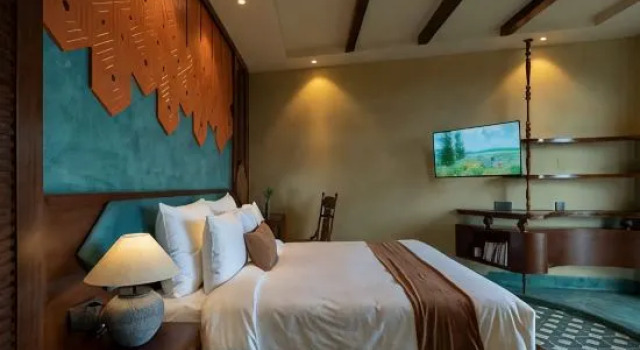 Номер Deluxe с видом на горы The Mist Boutique DaLat Hotel