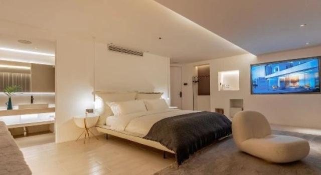 Люкс с балконом и с видом на море Shengshan Island Windvilla Guiqulai Seaview Homestay