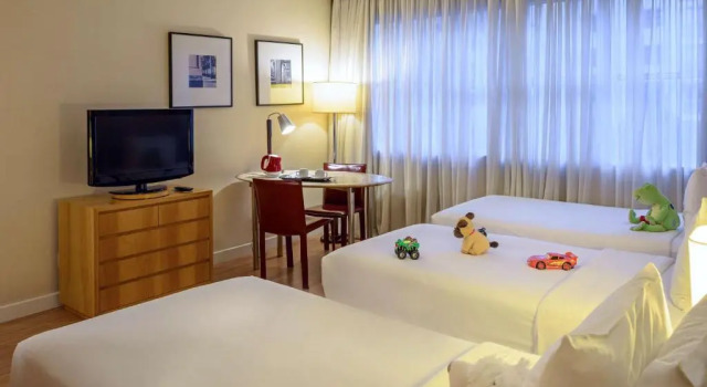 Трёхместный номер Standard Mercure Sao Paulo Jardins