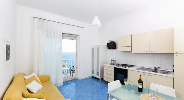 Апартаменты c 1 комнатой с видом на море Residence Due Torri