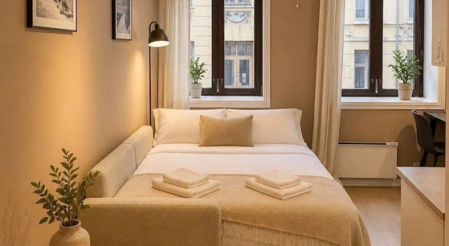 Студия 70 Degrees North City Apartments