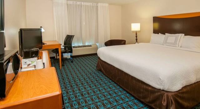 Двухместная студия Fairfield Inn & Suites by Marriott San Antonio North/Stone Oak