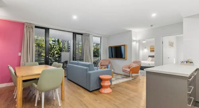 Номер Deluxe с 3 комнатами с балконом Club Wyndham Coffs Harbour, Trademark Collection by Wyndham