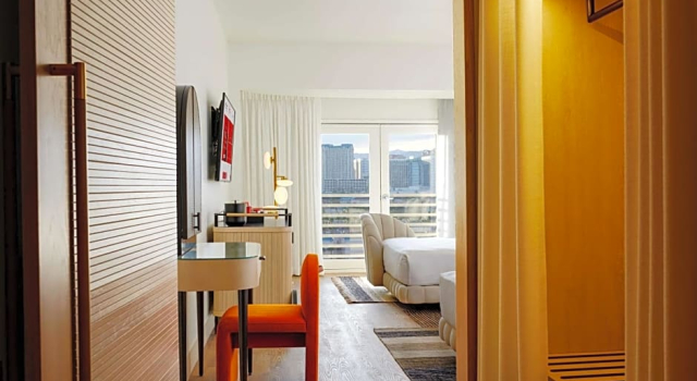 Двухместный номер Resort Chamber Разрешено с собаками Virgin Hotels Las Vegas, Curio Collection by Hilton